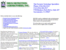 Tablet Screenshot of drugdetection.net